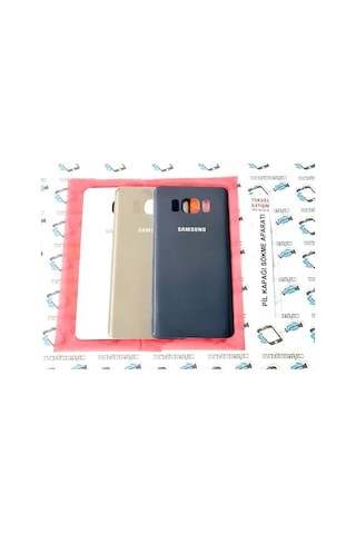 Samsung Uyumlu Galaxy Note 5 Arka Pil Batarya Kapağı (Cam) (275869141)