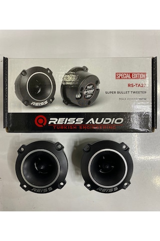 Reıss Audıo Rs-Ta27 Tweeter 200Wat 100Rms İki Adet