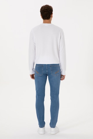 U.S. Polo Assn. Erkek Açık Mavi Slim Fit Jean Pantolon 50316553-DN0021