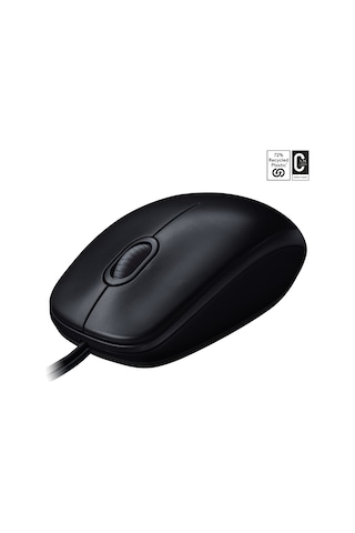 Logitech M100 Kablolu 1000 Dpı Usb Mouse - Siyah M100