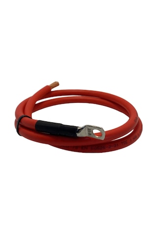 Akü Inverter Arası Kablo 25'lik Bakır 1 M Kırmızı