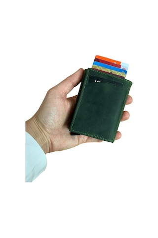 Modica Pescol - Hakiki Deri RFID Korumalı Mekanizmalı Kartlık/Cüzdan Modica Pescol - Hakiki Deri RFID Korumalı Mekanizmalı Kartlık/Cüzdan