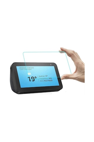 Amazon Ev Amazon Echo Show 5 Uyumlu Body Şeffaf Ekran Koruyucu Nano Jelatin