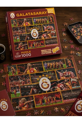 Mythos 1000 Parça Puzzle Galatasaray 2025/2026 Sezonu 68 X 48 Cm Resmi Lisanslı