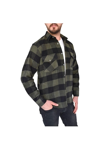 Erkek Oduncu Çift Cep Kapaklı Regular Fit Gömlek Bgl-st02338 001