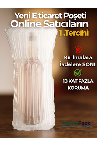 24x40 Cm 50 Adet Havalı Kargo Poşeti Airbag/airbed/airpack/airpak Ambalaj