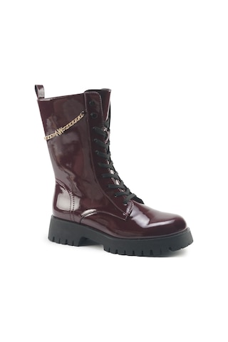Nine West Grega 5pr Bordo Kadın Düz Bot 000000000102012161 Bordo