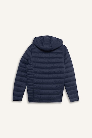Defacto Su Geçirmez Slim Fit Dar Kesim Kapüşonlu Fermuarlı Şişme Mont N4661az25aunv175 Lacivert