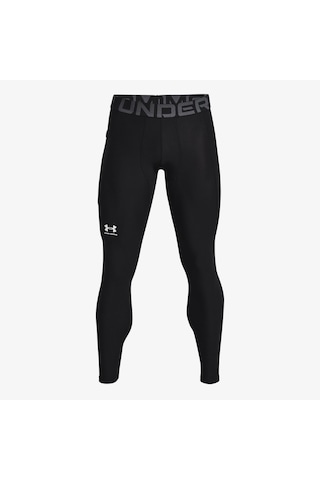 Under Armour Hg Armour Leggings Erkek Siyah Antrenman Taytı Düz 1361586 Siyah