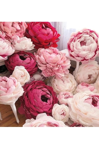 Italyan Krapon Kağıdı No:210 - Pembe - Pink 60 Gr. 50x250 Cm