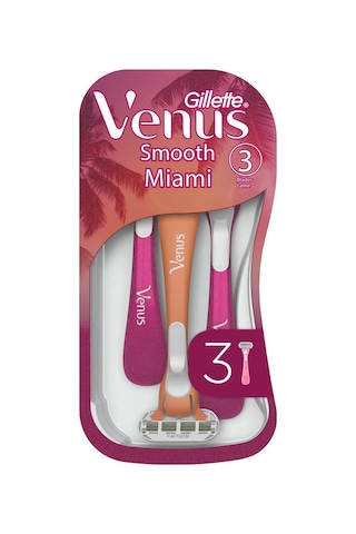 Gillette Venus Smooth Miami 3'lü