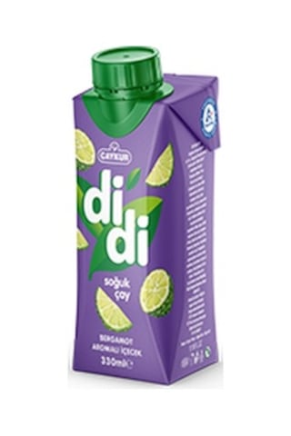 Çaykur Didi Bergamot Aromalı Soğuk Çay Kutu 330 Ml X 12 Adet