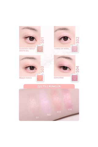 Perıpera Heart Pocket Single S03 Peach Force