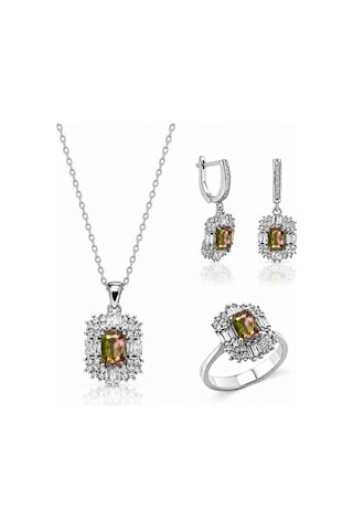 Servi 925 Ayar Gümüş Radiant Baget Set-33 64765025