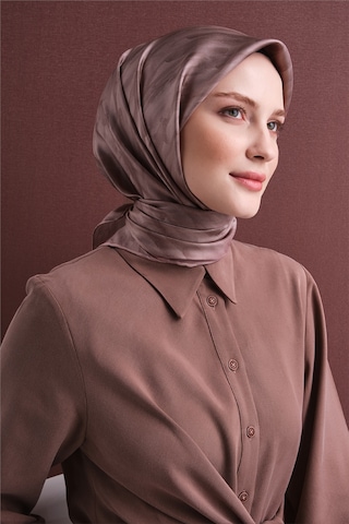 Armine Sura İpek Eşarp 2026-2027 - Sonbahar Kış-asm9630 Gül Kurusu