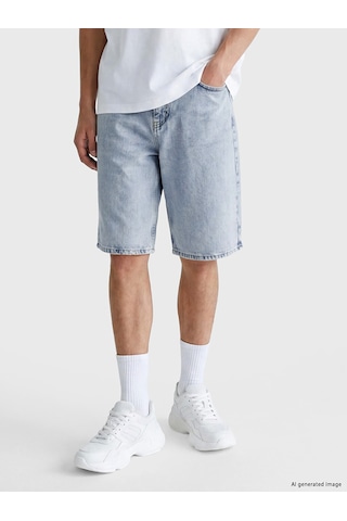 Lcw Jeans İndigo Relax Fit Erkek Jort