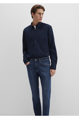 Mavi - M Logo Nakışlı Lacivert Gömlek 0211192-70492 Lacivert
