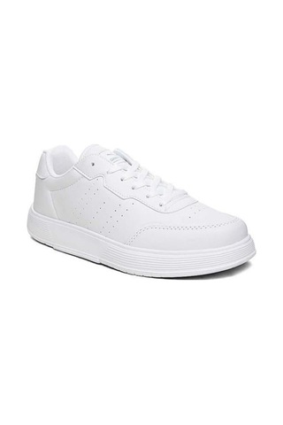 Darkstep 158-25 Deri Anatomik Erkek Sneaker Beyaz