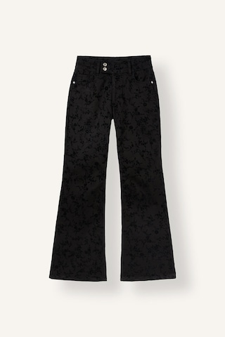 Defacto Jakarlı Flare Fit Cepli Normal Bel Standart Boy Pantolon I8850ax26aubk27 Siyah-bk27