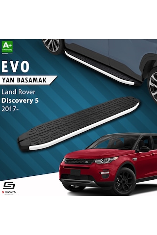 S-dizayn Land Rover Discovery 5 Evo Aluminyum Yan Basamak 193 Cm 2017 Üzeri A+ Kalite
