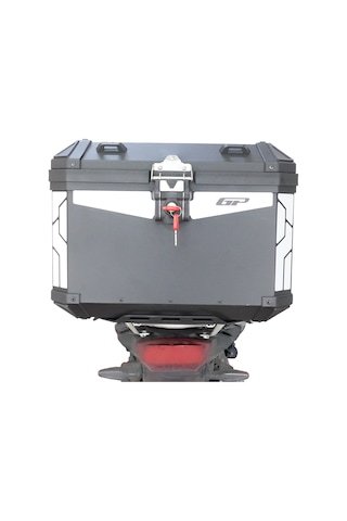 Gp Kompozit Base Universal 51 Lt Alüminyum Motosiklet Çantası Siyah Diğer