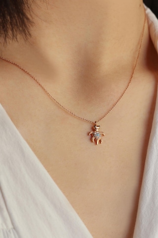 Mini Karetta Karetta 14 Ayar Rose Altın Kolye