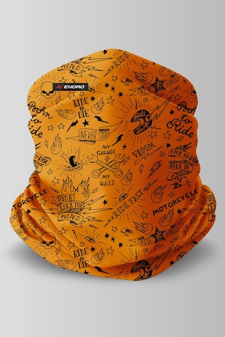 Savage You Motorcu Buff Maske Outdoor Boyunluk Unisex Bandana Turuncu