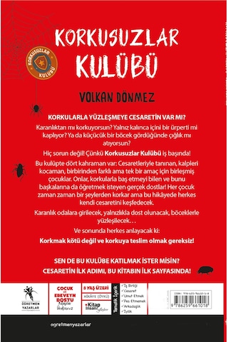 Korkusuzlar Kulübü 8+yaş - Resimli / Volkan Dönmez