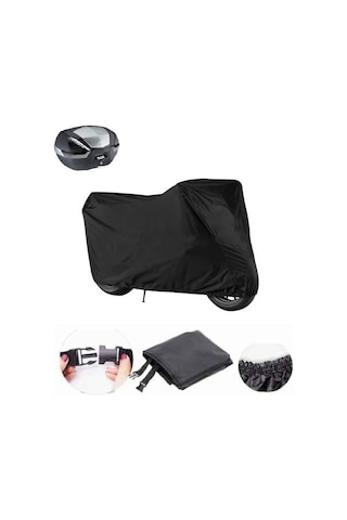 Yamaha Rayzr Siyah Motosiklet Brandası Premium Kalite Su Geçirmez