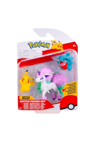 Pokemon Battle 3'lü Figür Seti Pkw4097 Diğer
