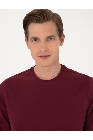 Pierre Cardin Erkek Bordo Sweatshirt 50314054-vr014 Bordo