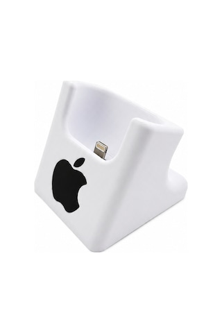 Airpods Şarj Standı Masaüstü Kulaklık Kutusu Standı Dekoratif Organizer Sert Plastik Beyaz Tasarım Çok Renkli