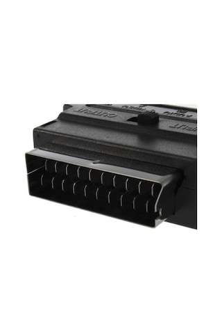 Scart To Rca Skart Tos Av Svideo Çevirici Dönüştürücü Adaptör