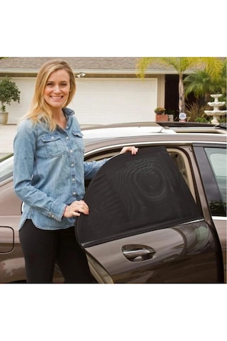 4 Adet Oto Güneşlik Perde Araba Yan Cam Perdesi Araç Içi Güneşliği Için Ön Cam