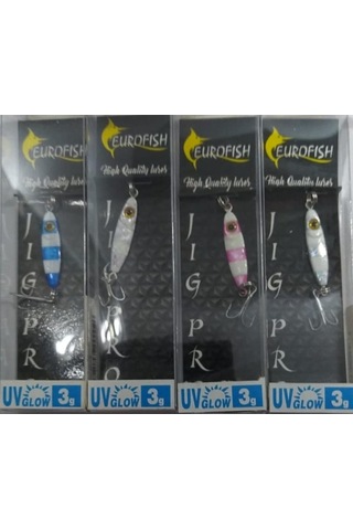 Eurofish Jigpro Uv Glow 3Gr Micro Jig