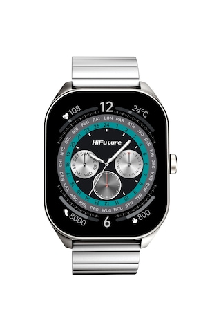 HiFuture APEX 2.04" AMOLED Ekran BT Arama IP68 Su Geçirmez Akıllı Saat (Hifuture Türkiye Garantili)