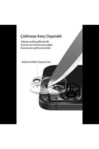 Newface Xiaomi Redmi 13c Kamera Lens Koruma Cam Çok Renkli