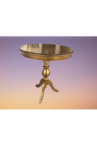 Fiskos Baba Ayak Model Parlak Ihlamur Ağacı Ayak Parlak Gold Mdf N11.2465