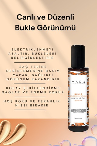 Maru Bukle Belirginleştirici Bakım Kremi 150 ML