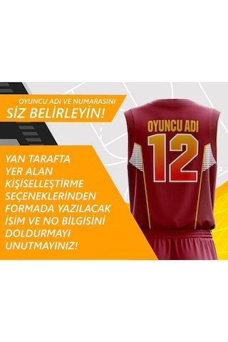 Acr Giyim Kişiye Özel Kadın Basketbol Forması : Petek Bordo