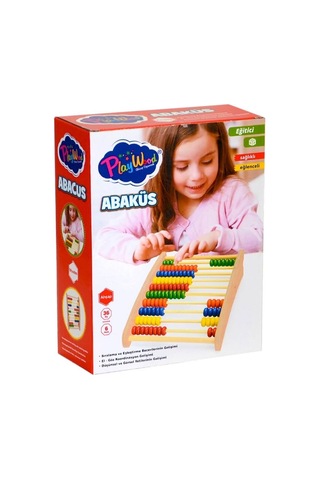 Playwood Eğitici Ahşap    Abaküs
