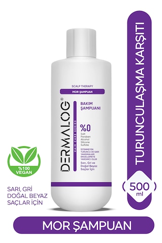 Dermalog Turunculaşma Karşıtı Silver Mor Şampuan 500 ML