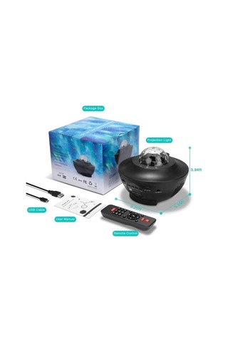 Larimar Galaxy Cover Multifonksiyon Projektör - 9034623197718lmr Çok Renkli