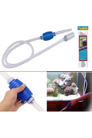 Liya Siphon Cleaner Akvaryum Dip Hortumu Süpürgesi 150 Cm