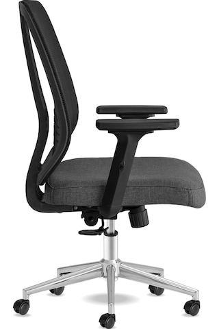 Calitteoyuncukoltuk Calitte Yönetici Çalışma Koltuğu | Spark Başlıksız | Siyah Krom