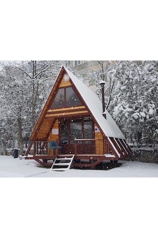 Masifev Stella Bungalov Ahşap Ev 34M2 N11.267