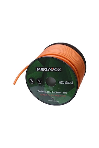 Megavox 8 Ga Rulo Kablo 50 Metre