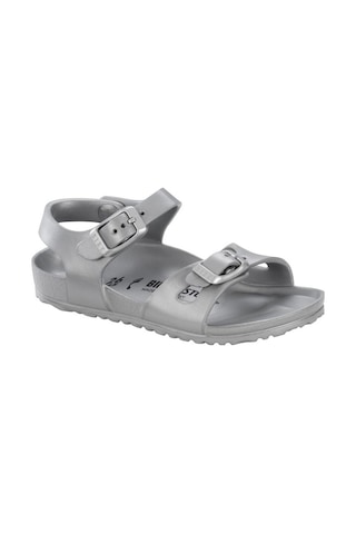 Birkenstock 1003533 Rıo Eva Metallic Silver Narrow Gümüş