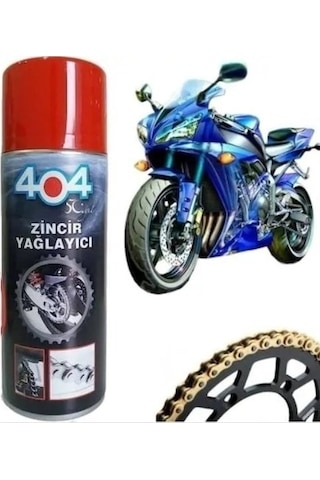 404 Zincir Yağlama Bakım Spreyi 400 Ml - Motor Zinciri Yağlama