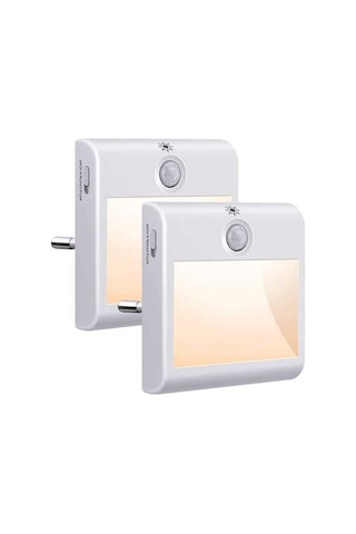 Maoyaya Tcherchı 2'li Hareket Sensörlü Usb Priz & Gece Lambası Led Aydınlatma Beyaz